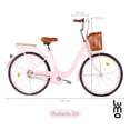 thumbnail image 2 of Bicicleta Urbana De Paseo R26 Doble Freno Vintage Canastilla, 2 of 8