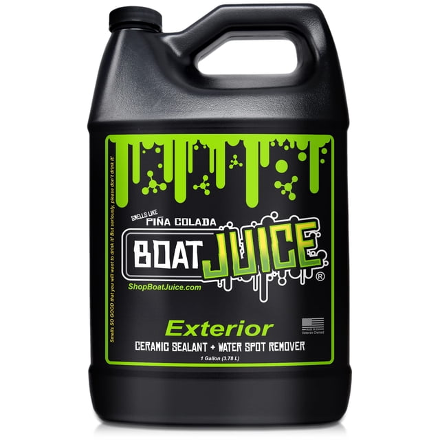 Limpiador y protector para barcos Boat Juice 2 en 1, 3,78 L con SiO2
