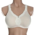 thumbnail image 3 of Curvy Couture Womens Cotton Luxe Wire-Free Bra Style-1010, 3 of 4