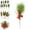 C, variant on Red Berry Stems Pine Branches Evergreen Berries Décor Artificial Pine Cones Branch for Christmas Craft Wreath Pick & Winter Holiday Floral Picks Holly Stem for Decoration DIY Xmas Crafts