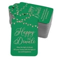 thumbnail image 1 of Inkdotpot Rose Gold Foil Paper Hang Tags Happy Diwali Favor Tags 100 Pack, 1 of 6