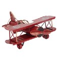 thumbnail image 2 of Strong Simulation Effect Unique Biplane Model, Delicate Handmade Crafts Iron Airplane Model, For Living Room TV Cabinet, 2 of 8