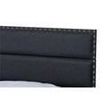 thumbnail image 4 of Baxton Studio Ansa Full Size Dark Gray Fabric Upholstered Bed, 4 of 10