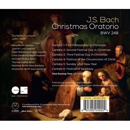 JOHN BUTT JOHN BUTT　BACH: CHRISTMAS ORATRIO BACH: CHRISTMAS ORATRIO