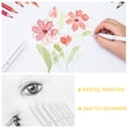 thumbnail image 2 of KAKOWELY sandpaper pencil pointer ROSENICE 12pcs Blending Stumps and Tortillions Set with 2pcs Sandpaper Pencil Sharpener for Student Sketch Drawing6.69"X1.18"X0.12", 2 of 4
