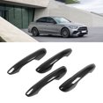 thumbnail image 3 of Exterior Door Handle Cover, Carbon Fiber Pattern Anti Aging Side Door Handle Protector ABS Unique  for Cars, 3 of 8
