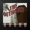 thumbnail image 2 of Kimberly, Allen 20x20 Black Modern Framed Museum Art Print Titled - The Outhouse, 2 of 5