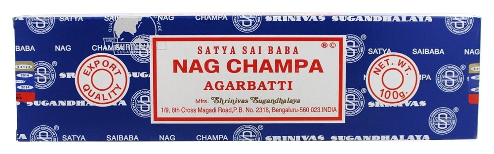3 Box 40gm Each Satya Sai Baba Nag Champa Agarbatti 120 Gram Incense 2017 Series 