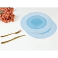 thumbnail image 5 of Unique Bargains Set of 6 Rattan Placemats for Dining Table Light Blue, 5 of 6