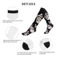 thumbnail image 5 of Pofeuu black white Skull bone Print Compression Socks for Women & Men Circulation - Best Support for Nurses,Running,Athletic,Sports, 5 of 7