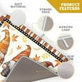 thumbnail image 5 of Fall Gnomes Dish Drying Mat For Kitchen Counter, Autumn Thanksgiving Pumpkin Maple Leaves Absorbent Reversible Dishes Draining Rack Pad for Countertop Decor, es Gnome, 5 of 7
