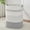 Grey, variant on Large Laundry Hamper Basket, 85L Cotton Rope Woven Storage Bin for Blankets, Dirty Clothes Toys, Decorative Tall Basket with Leather Handles for Living Room, Bedroom, Bathroom, Nursery, Jute