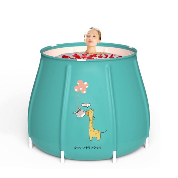 Mcgrady1xm Portable Foldable Bathtub for Adults, Ice Cold Bath Tub