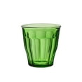 thumbnail image 1 of Duralex Picardie Gobelets en verre vert, 250 ml, Ensemble de 4, 1 of 4