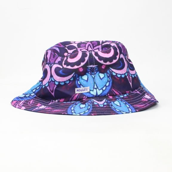 Mougee Bucket Hat - One Size - Custom Printed Hat (Flower Power)