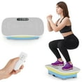 thumbnail image 1 of Goplus Vibration Plate Exercise Machine with 10 Speed Intensities Remote for Home FitnessGreen+Blue, 1 of 10