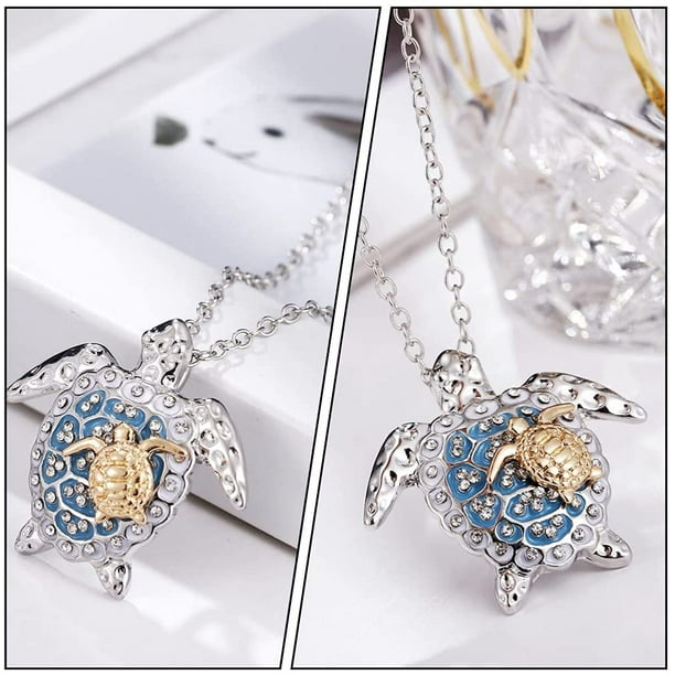 Turtle hotsell necklace walmart