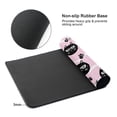 thumbnail image 6 of DouZhe Large Mouse Pad, Pet Cat Paw Fishbone Pink Non-Slip Waterproof Rubber Keyboard Office Desk Pads Mousepad, 29.5 x 15.8 inches 3mm Thick, 6 of 7