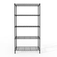 thumbnail image 3 of Ktaxon 5-Tier Wire Shelving Unit, Steel Storage Rack for Garage Office Kitchen Black, 30" W x 14" D x 60" H, 3 of 20