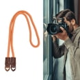 thumbnail image 1 of Camera Strap, High Strength Nylon Wire Camera Neck Strap Intimate Gasket and Rings Shaped Sliding Lock Design Digital Slr Wrist Band Adjustable Camera Shoulder Belt, 1 of 7