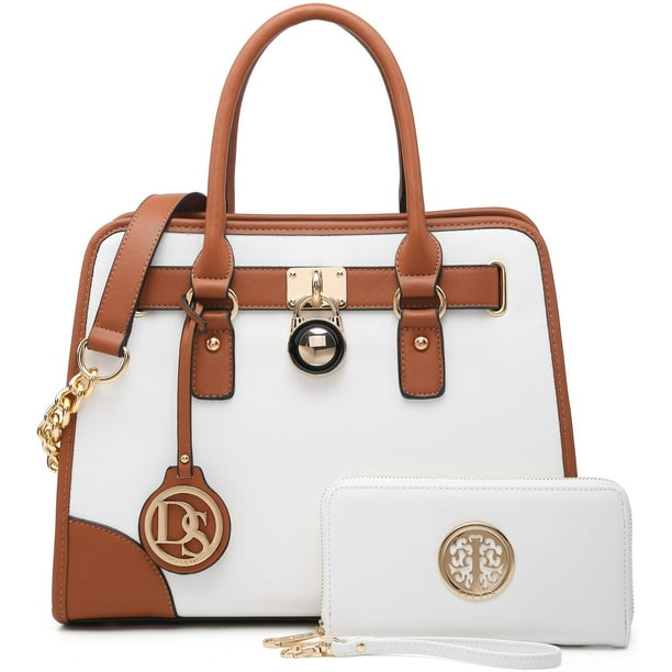 Bolso de mano Dasein de diseñador para mujer con cartera a juego