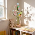 thumbnail image 4 of Easter Clearance! YZEGDCH Easter Eggs Picks Artificial Sprays Wire Spring Easter Home Decor Centerpiece Flower Arrangement Easter Gift for Women Men, 4 of 9