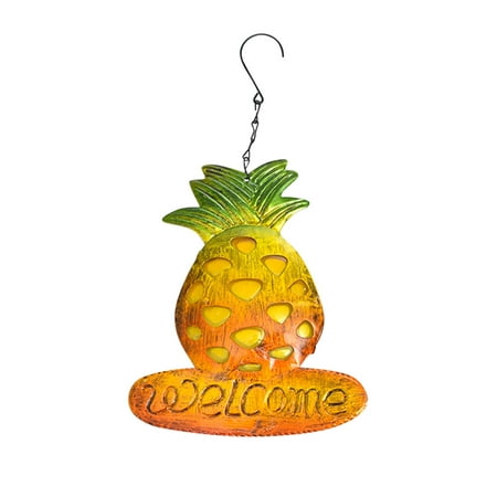

Lovehome Pineapple Welcome Brand Wind Chime Pendant Creative Will Only Metal Pendant