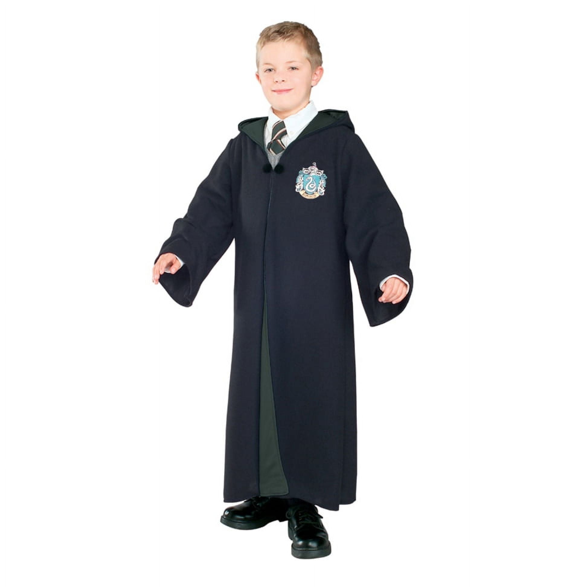 Disguise Licensed Harry Potter Slytherin Robe Deluxe Costume Child 107899