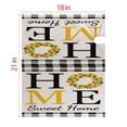 thumbnail image 4 of Buffalo Plaid Welcome Mailbox Covers Magnetic Letter Box Wrap Standard Size 21x18 Inch Mailbox Decor Post Letter Box Decoration for Outdoor Garden Yard, 4 of 5