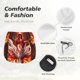 thumbnail image 4 of Balery Red Leaf Flame Fox Pantalones cortos deportivos para mujer con forro y dos bolsillos, elásticos, para entrenamiento, gimnasio, yoga-X-Large, 4 of 7
