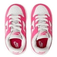 thumbnail image 3 of Nike Dunk Low White / Laser Fuchsia  FB9107-102 Toddler Size 8, 3 of 4