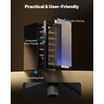 thumbnail image 4 of Upstreman 24 Bottle Wine Cooler Refrigerator, Freestanding Wine Chiller Compressor Wine Refrigerator with Glass Door, Touch Control & LED Light, 41-68°F Temperature Control, Black W24, 4 of 7