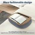thumbnail image 4 of Reading Pillow Stand Comfortable Lap Book Holder Book Pillow Stand Portable Tablet Pillow Stand Lightweight Lap Book Pillow Stand for Reading in Sofa Bed, 4 of 10