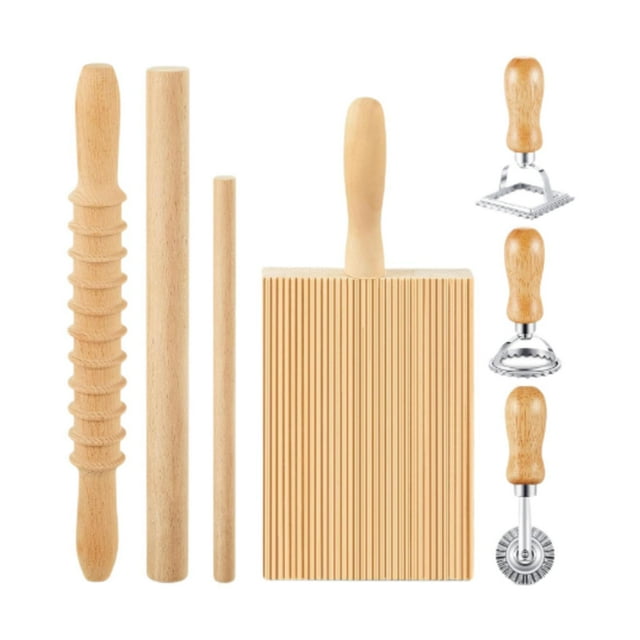 Elodie Gnocchi Pasta Maker Dumpling Making Pasta Making Tool Set for Homemade Gifts 7 Pieces