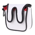 thumbnail image 1 of Golf Mallet Putter Head Cover Sleeve Headcover With Carabiner Red, 1 of 8