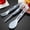 Blue, variant on NWOKYZGH 3PCS Wheat Straw Cutlery, Reusable Utensils Set Portable Travel 3 in 1 Spoon fork Knife Tableware, Eco-Friendly, BPA Free, Flatware for Kids Adults, Travel Picnic Camping