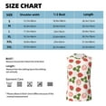 thumbnail image 6 of Fotbe Men's Strawberries And Leaf Print Men's Sleeveless Muscle Tank Tops Casual T-Shirts for Gym Workout Beach-Large, 6 of 8