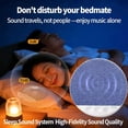 thumbnail image 3 of 2Pack Bluetooth Pillow Speaker for Sleeping with White Noise Timer, Thin Under Pillow Speaker Personal Sleep Sound Machine, Long Battery for Side Sleepers, Adults & Kids, 3 of 11