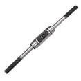 thumbnail image 1 of Unique Bargains Poignée de Clé à Robinet M6-M14 Réglable Bar Robinets Titulaire Robinet Alésoir Clé, 1 of 4