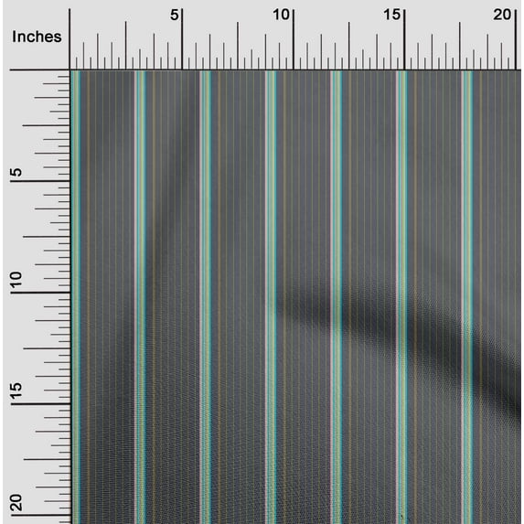 oneOone Viscose Jersey Fabric Vertical Stripe Printed Fabric 1 Yard 60 Inch Wide