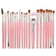 thumbnail image 1 of Juego de brochas de maquillaje Unique Bargains Fibra sintética rosa, 1 of 7