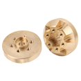 thumbnail image 3 of Acoplador de contrapeso de cubo de rueda 2 uds Piezas de mejora fuerte RC Car RC Wheel Hub acoplador de latón duradero para simulación de coche de escalada ANGGREK Otros, 3 of 8