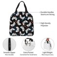 thumbnail image 4 of KLL Game Print Insulated Lunch Bag Women, Reusable Cute Tote Lunch Box for Adult & Men, Leakproof Cooler Lunch Bags for Work Office Travel Picnic, 4 of 6