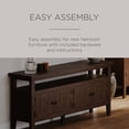 thumbnail image 4 of Open Box Maven Lane Turner Wooden Media Unit in Antiqued Brown Finish, 4 of 6