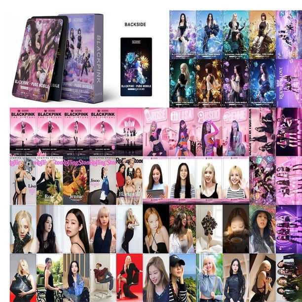 blackpink photocard 55pcs/set Lomo Cards Summer Diary Photocards Lisa Jisoo Rose Jennie Born blackpink album lomo card blackpink official photocard BWRK