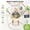green, variant on Zero-Gravity Mini Trampoline – Silent Home Rebounder with 12 Melodies, Foldable Low-Impact Bungee for Stress Relief, 66x71x71cm, 4.5kg, blue