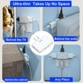 thumbnail image 2 of Y-Loong 3 Way Flat Wall Outlet Extender (pack Of 2) - Portable Swivel Wall Tap Plug, 2 of 5