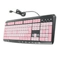 thumbnail image 3 of Clavier Ultramince Mignon à Motif de Dessin Animé avec Support Ajustable, et Clavier Filaire USB Confortable, Convenant à la Maison, au Bureau, aux Jeux, 3 of 7