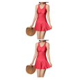thumbnail image 4 of Toystoory Traje de baño de poliéster de secado rápido y transpirable para mujer para nadar traje de baño modesto duradero para mujer playa Type4 NO4, 4 of 6
