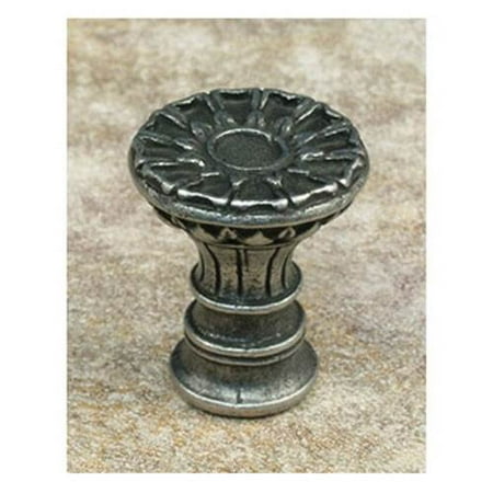 Natural Bronze Antique Flat - Corinthia small flat knob (Set of 10) (Antique Bronze)